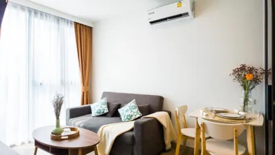 Apartment mit einem Schlafzimmer — One-Bedroom Apartment at Laguna Skypark
